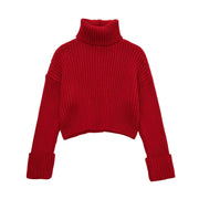 Women's American Retro Loose Knitted Sweater