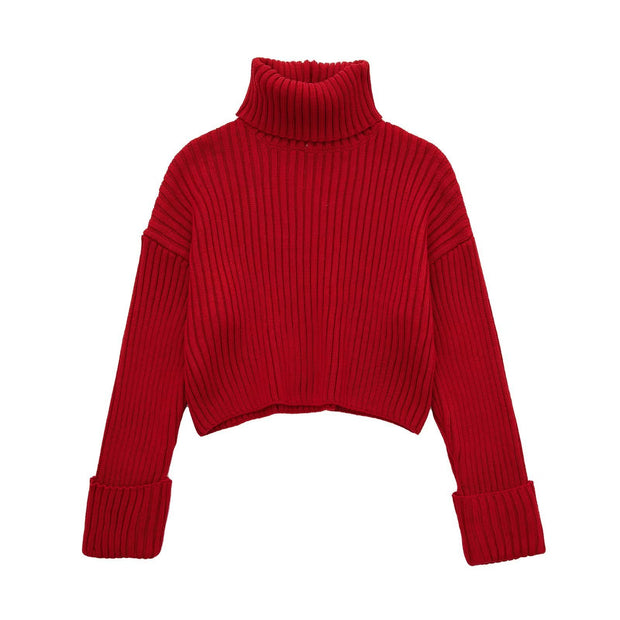 Women's American Retro Loose Knitted Sweater