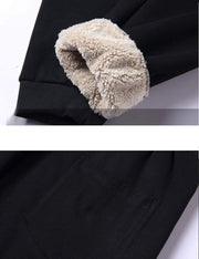 Mens Winter Warm Sherpa Lined Active Thermal Jogger Fleece Sweatpants Pant