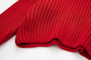Women's American Retro Loose Knitted Sweater