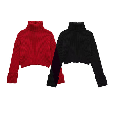 Women's American Retro Loose Knitted Sweater