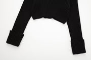 Women's American Retro Loose Knitted Sweater
